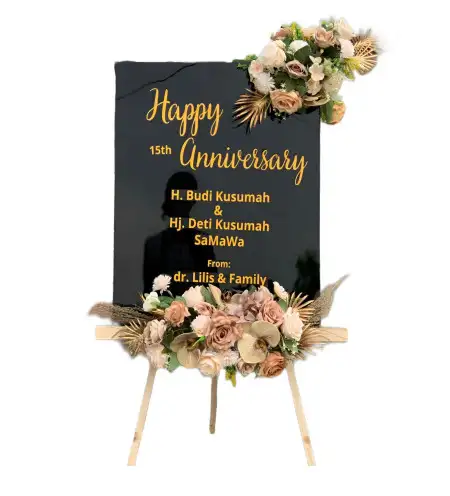 Papan Bunga Akrilik Glenmore